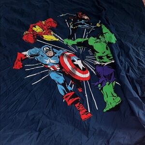 Saturday Park Marvel F/Q duvet Hulk Captain America